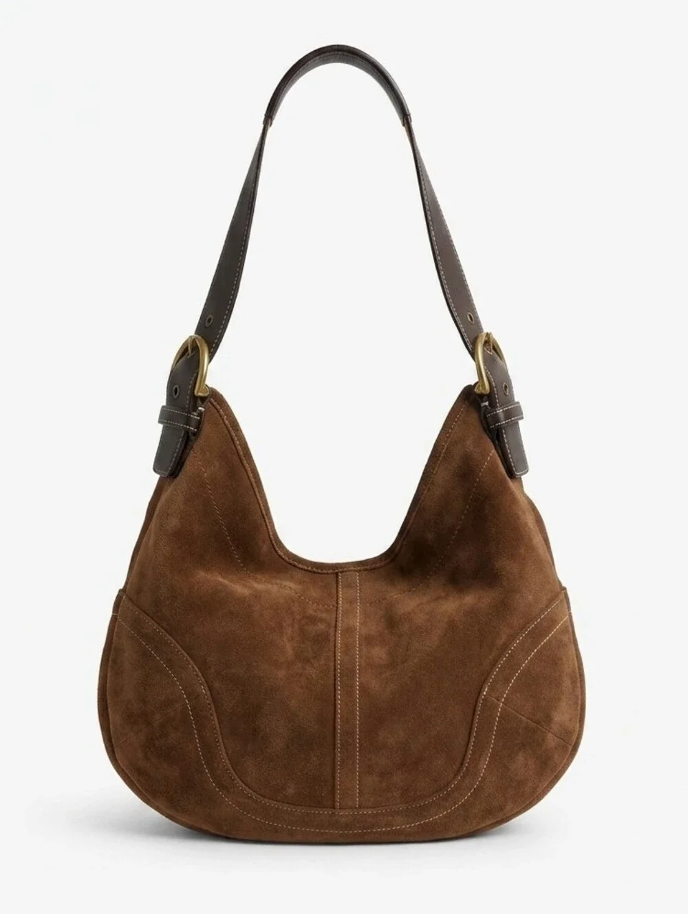 バッグ Coach Brown Suede Soho Hobo Handbag y2k Coach | Bags | Coach Suede Soho Hobo Purse Brown Leather Handbag